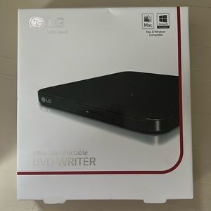 LG Ultra Slim DVD Writer Player NIB Sealed